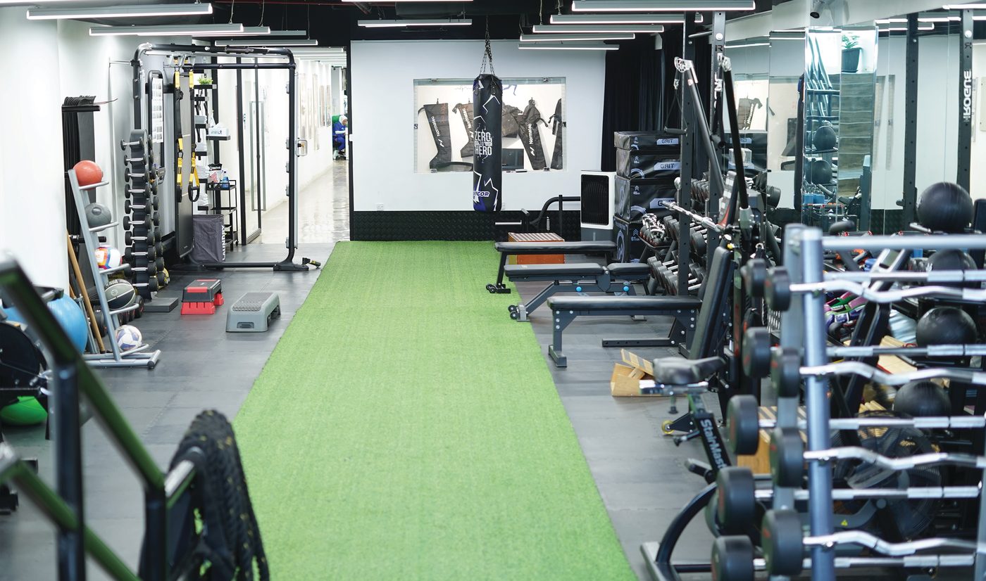 What is the Workout Area?