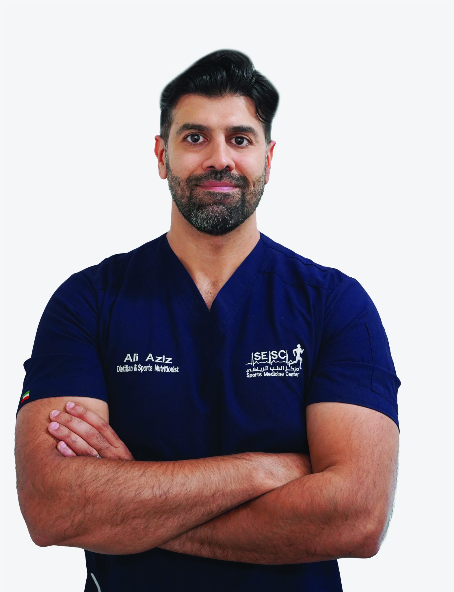 Ali Musayeb Aziz, Dietitian and Sports Nutritionist, SESC Kuwait